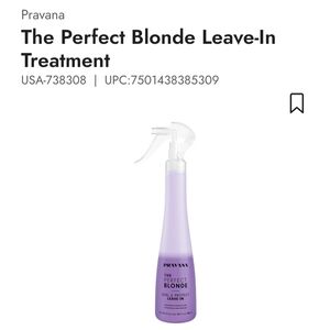 Pravana The Perfect Blonde Leave-In Treatment - Lavender